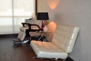 the studio